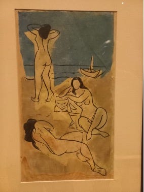 3 Gadis Pantai: Lukisan atau Grafis Cukil?