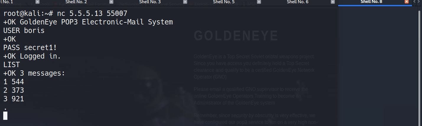 GoldenEye: 1 CTF Walkthrough. I will try to explain the