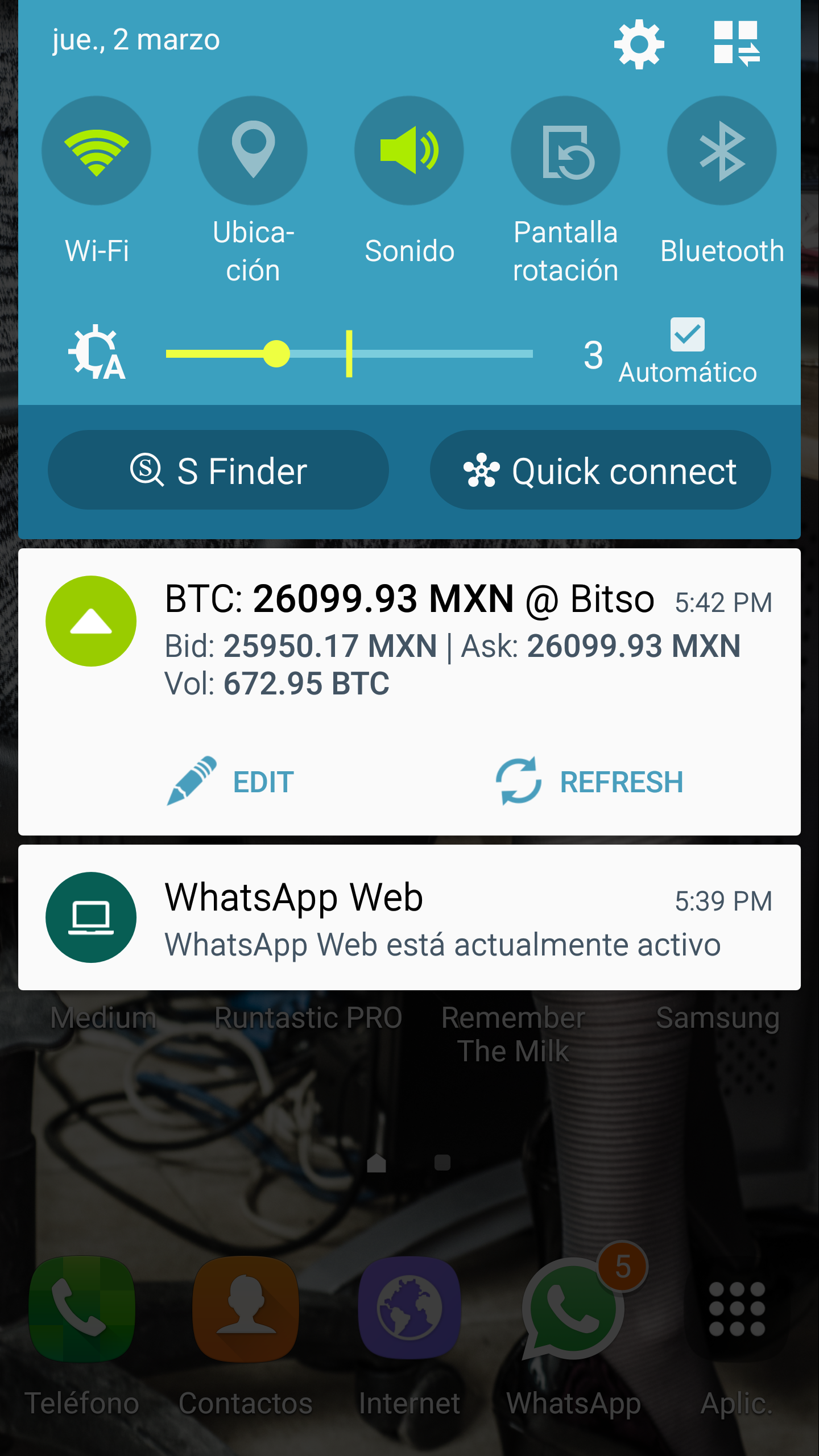Monitorear el precio del Bitcoin en tiempo real Bitso/Android | by  Francisco Santibañez | Medium