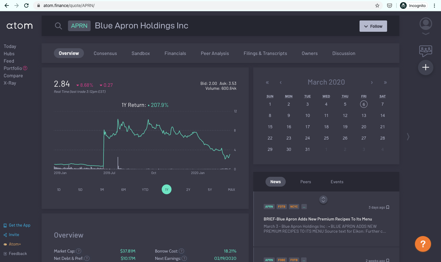 A UX Review of Atom.Finance in Less Than 8 Minutes | by Elizabeth |  ProductSins | Medium