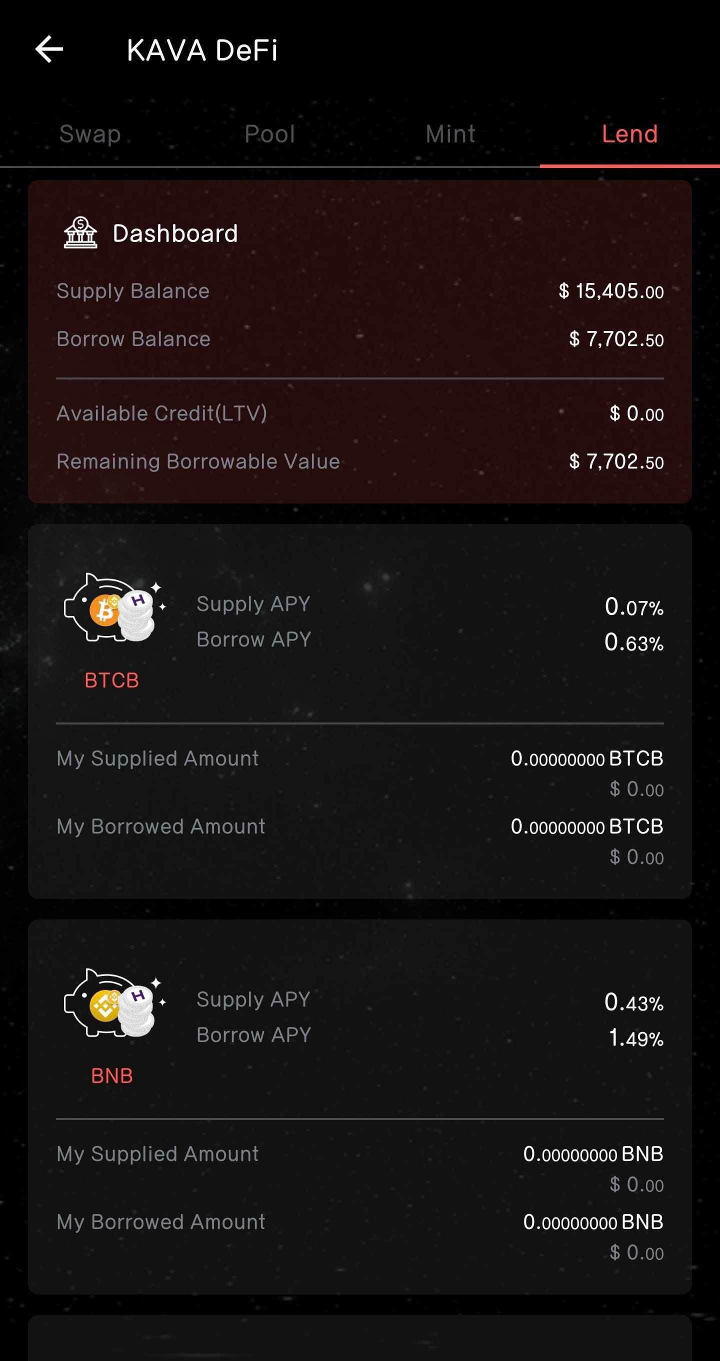 Kava DeFi on Cosmostation Mobile. Explaining Kava DeFi on Cosmostation… |  by Mikey JH Lee | Medium