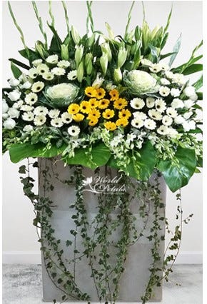 Condolence flowers Same Day Delivery By My Flower - Myflowermalaysia