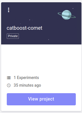 Catboost and Comet project cover