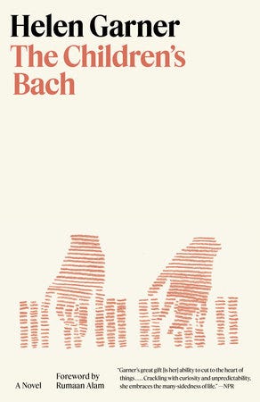 2026 Thumbnail Review #12 The Children’s Bach by Helen Garner