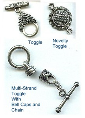 16 Sets 2 Styles Box Clasps Stainless Steel Multi-Strand Clasps