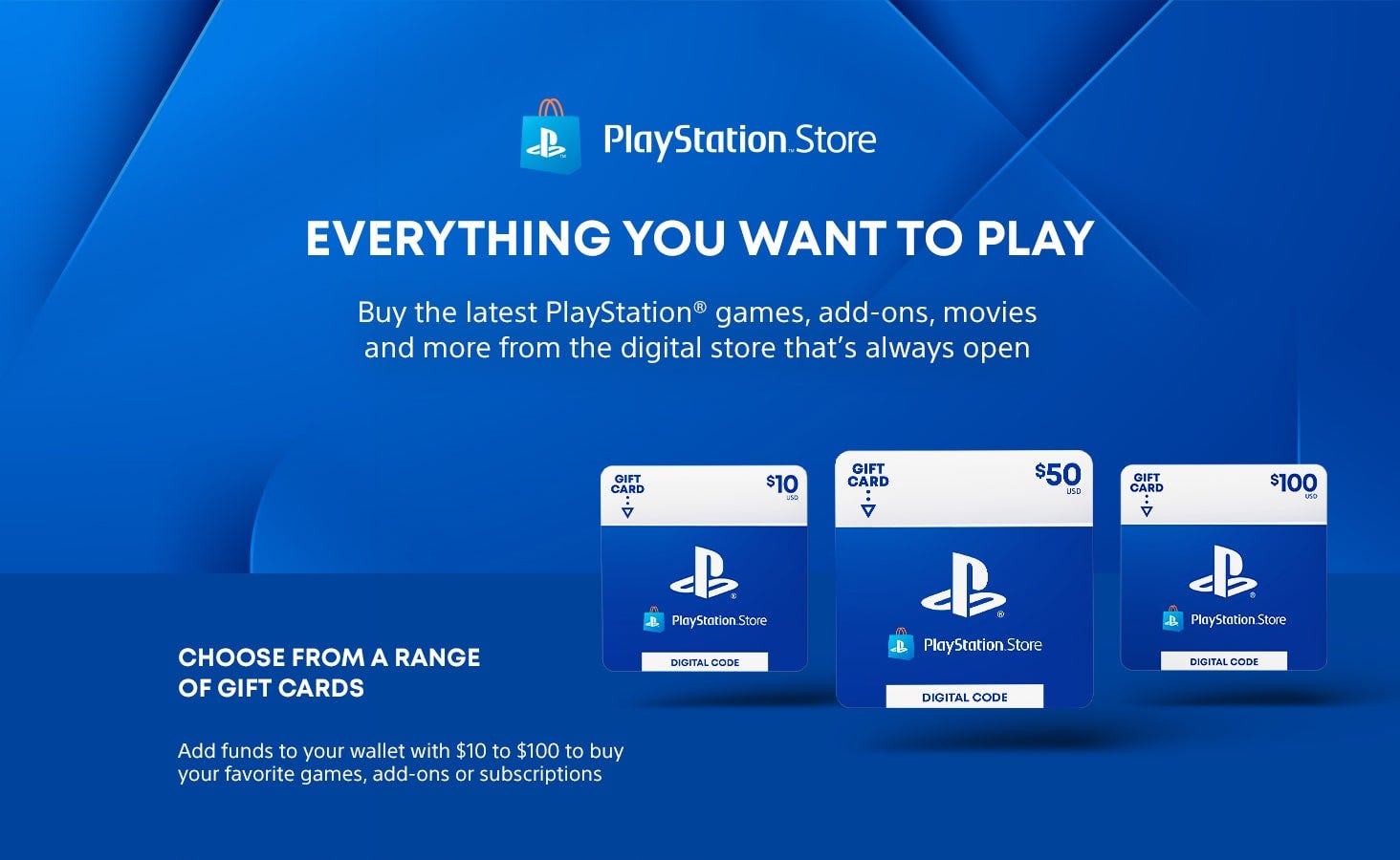 On  you can no longer buy PlayStation gift cards with an