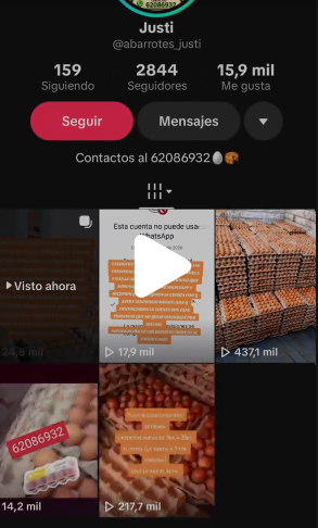 Ofertan maples de huevo baratos para estafar mediante Whatsapp y QR bancario
