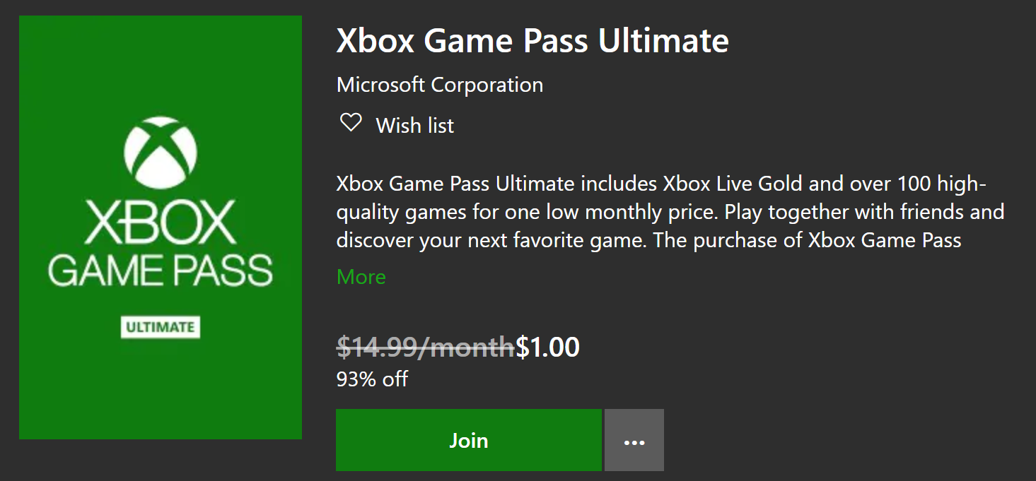 Купить Код Подписки Xbox Game Pass