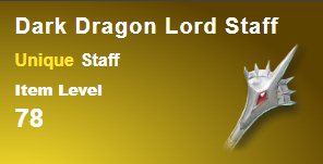 Aion 2 Crafting Guide: Dark Dragon Lord Splendent Staff