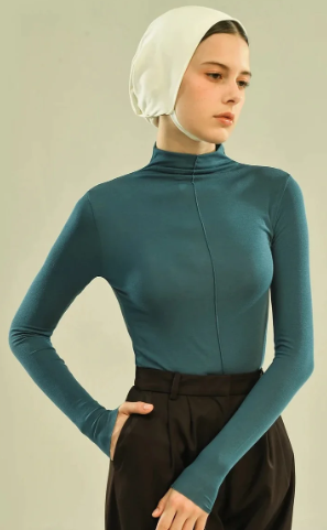 18a39 Thermal turtleneck top