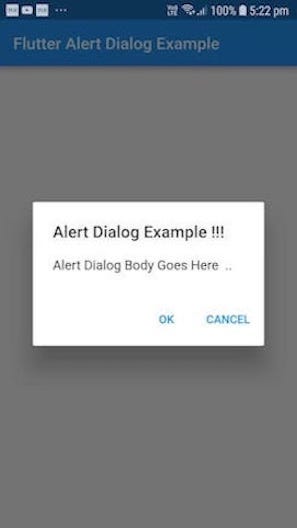 Alert Dialog — Flutter. Alert dialog is a simple widget in… | by Kothai ...