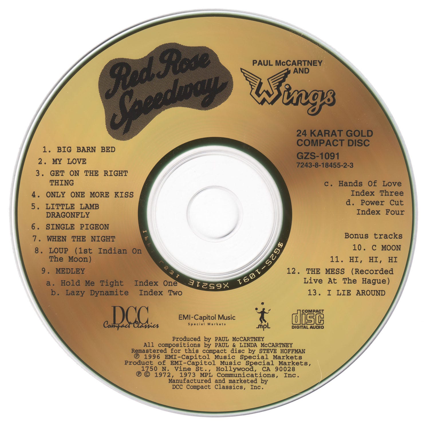 Wings Wild Life & Red Rose Speedway: Paul McCartney Digital Sound