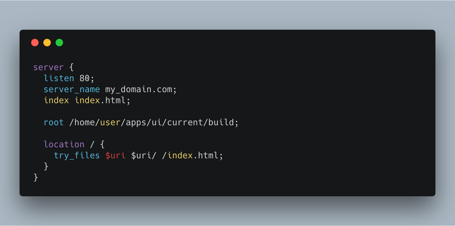 Parse template