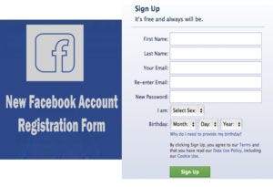 Create New Facebook Account Registration Form | by Elohor Onecha ...