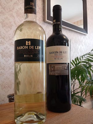 Two Riojas From Baron de Ley