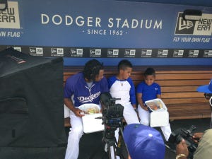 Two Hanleys and a Hansel: The making of the Dodgers Kids' Lunch Box  commercial