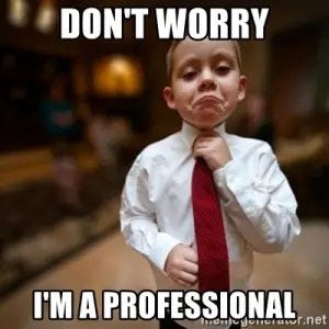 Professional” is a Funny Term. The term “professional” is one that I… | by Kevin Wanke | Medium