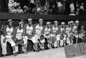 1942 Negro Leagues World Series Bobblehead featuring Satchel Paige, Josh  Gibson unveiled