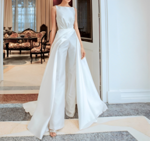 Wedding Dresses Under $1500  Bridal jumpsuit, Wedding pants