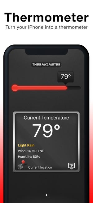 How to Use Your iPhone as a Thermometer | by Weather Station | Medium