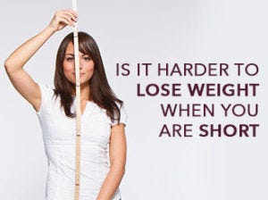 Short People Alert: It may be harder for you to lose weight - Times of India