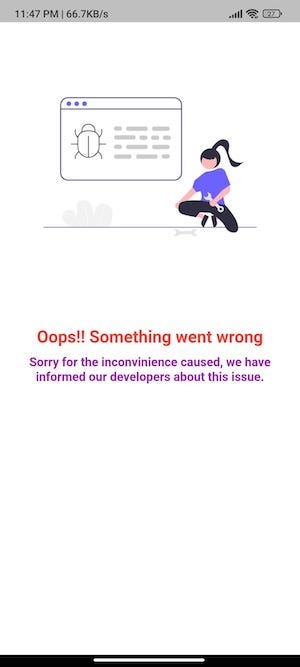Customize Default Grey/Red Error Screen in Flutter | by Aayush Kedawat ...
