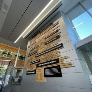 Creative Donor Wall Designs - Donorsigns - Medium