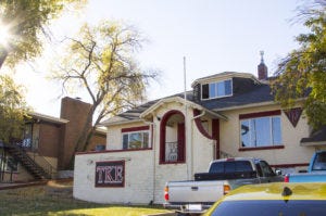 The Tau Kappa Epsilon house as it stands on Monday, Nov. 5. The discovery of a document of initiation materials has resurfaced a discussion of rape culture within Greek life.
