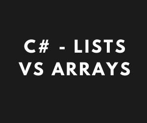C# Code Performance — List vs. Array | by Cory Harkins | Medium