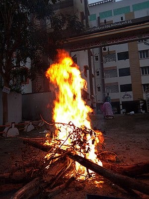 Day 6 - Why Chennai should stop celebrating Bhogi