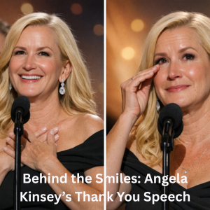 Behind the Smiles: Angela Kinsey’s Thank You Speech…