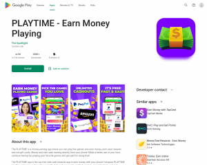 Play and earn money deals