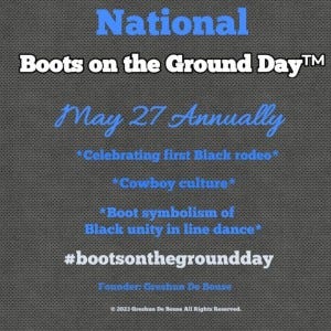 #BOTGDAY #bootsonthegroundday Founder: Dr. Greshun De Bouse