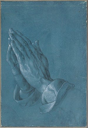 Durer: “Le mani”