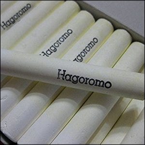A Teary Goodbye to Hagoromo. Hagoromo Fulltouch chalk is legendary. | by  Jeremy Kun | Medium