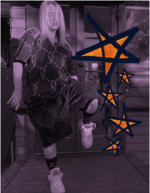 Billie Eilish Louis Vuitton Outfit Costume