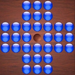 Peg of Solitaire Game Busted with AI