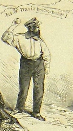James Whyte Davis of the Knickerbockers