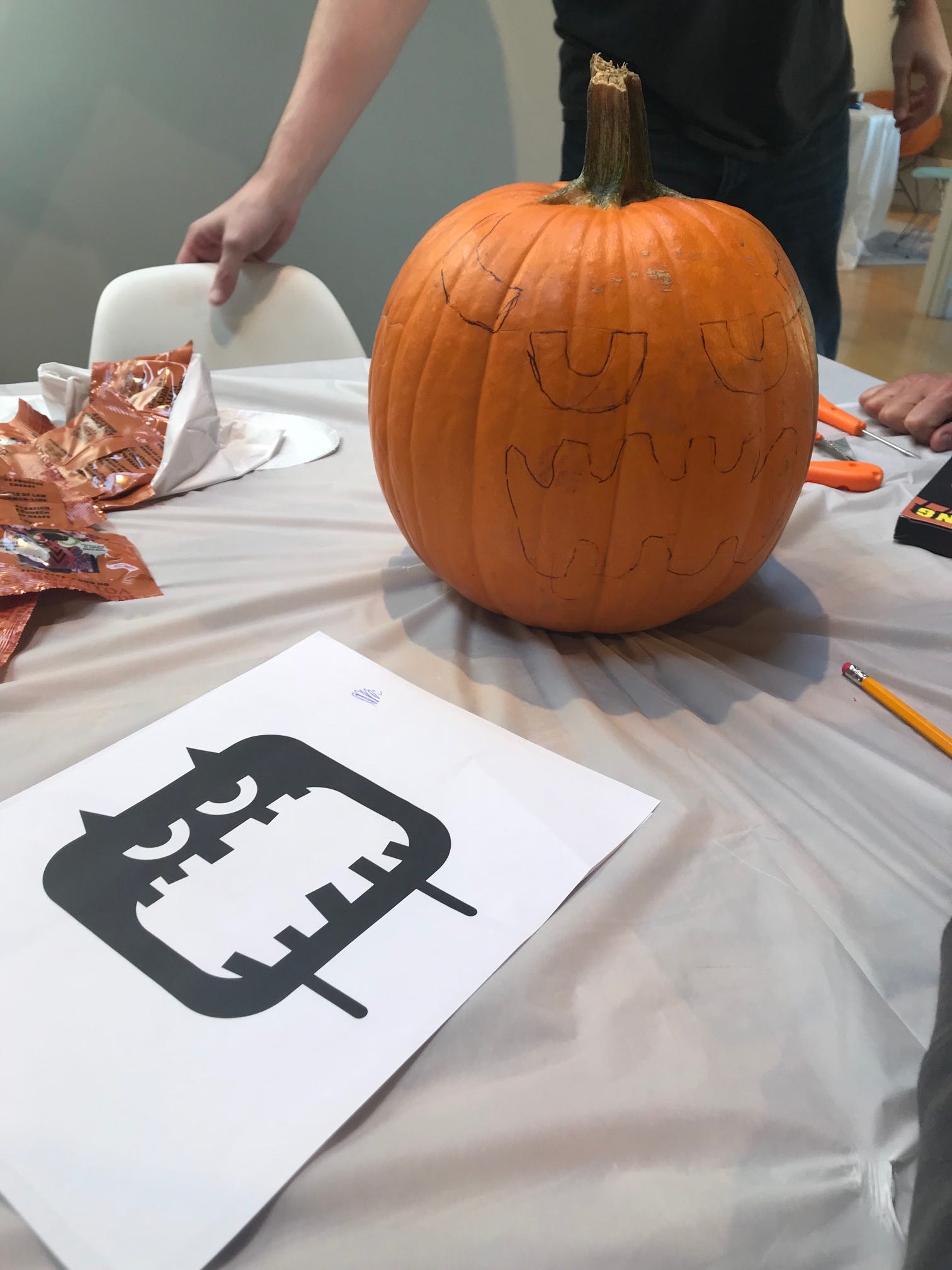 Create a Striking Pumpkin Stencil Inspired by the Washington