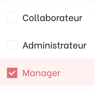 rôle de manager sur Semana