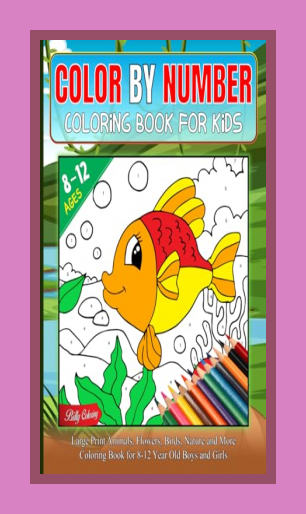 Billy Coloring ~ Color By Number Coloring Book For Kids Ages 8–12 ...