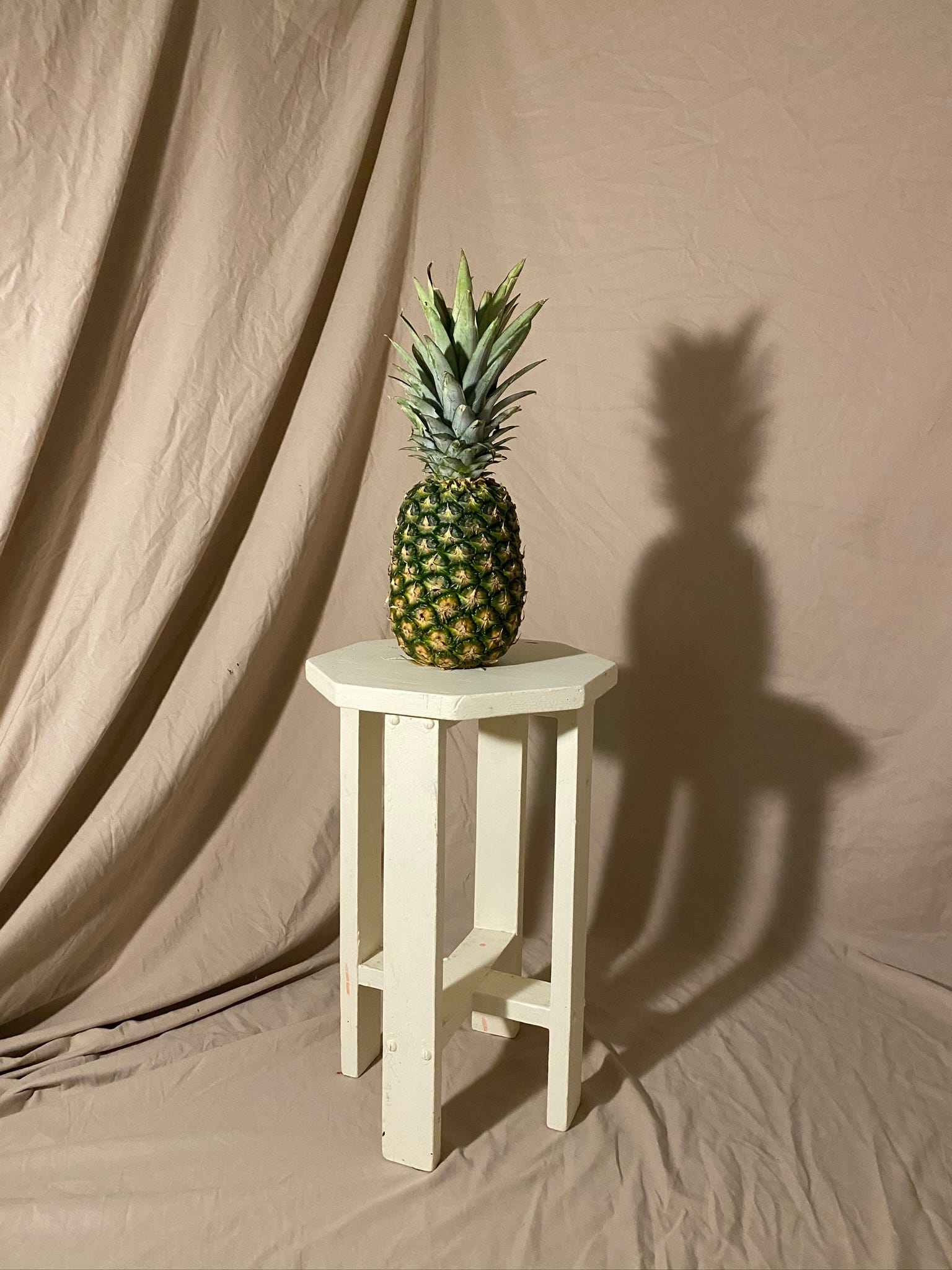 inspiration: pineapple — how could she walk there and smile, and look so
