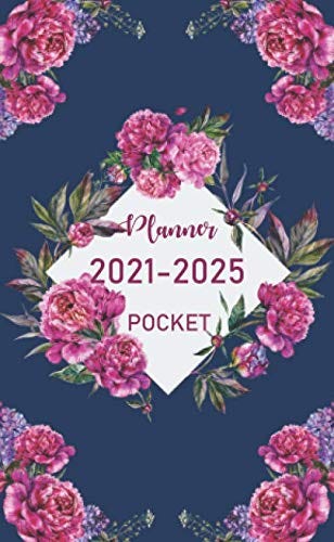 Get PDF Pocket Planner 2021–2025: 5 Years calendar and monthly schedule