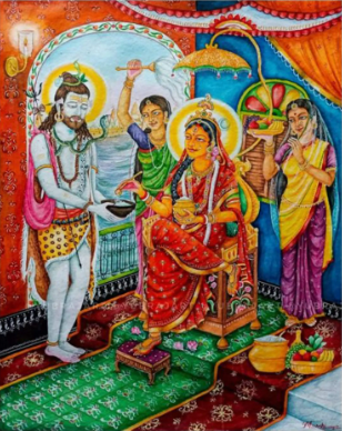 Goddess Annapurna