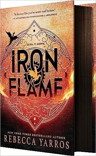 Iron Flame (The Empyrean, 2) Hardcover — November 7, 2023, by Rebecca  Yarros, by Rovndi