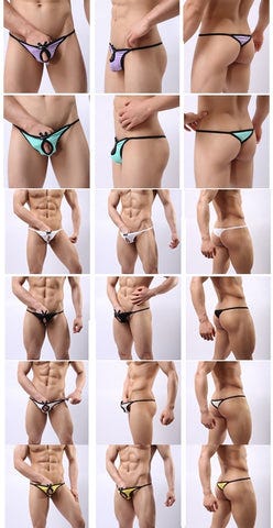 Open Front G Strings for Men