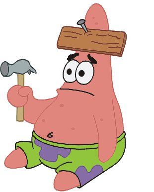 Patrick Star. There once was a pink starfish that…