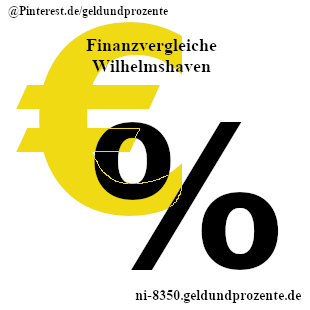 Wilhelmshaven Finanzvergleiche