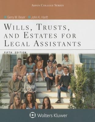Book Wills, Trusts, and Estates for Legal Assistants (Aspen College Series)