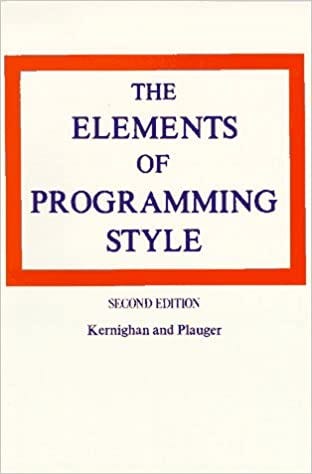 Lesson Learned from The Elements of Programming Style | by Tim ...